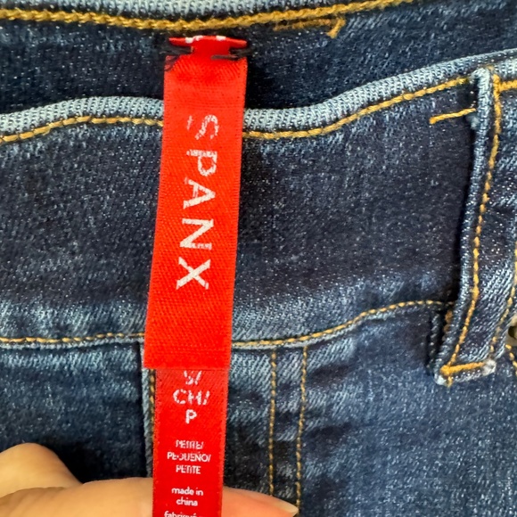 Spanx Denim Flare Pull On Jeans S - Picture 3 of 5
